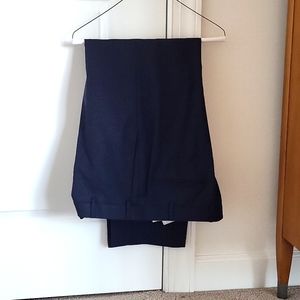 Zanella Dress Pants, 36, Navy